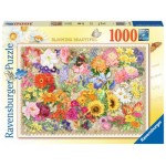 1000 pc Ravensburger Puzzle - Blooming Beautiful